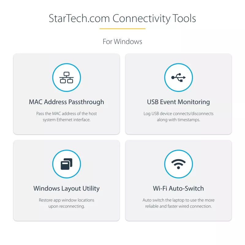 StarTech.com USB-C kelių prievadų adapteris - 4K 60Hz HDMI - HDR - 2 prievadų 5Gbps USB 3.0 šakotuvas - 100W Power Delivery perdavimas - GbE - sertifikuotas Chromebook - Windows/macOS