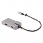 StarTech.com USB-C kelių prievadų adapteris - 4K 60Hz HDMI su HDR - 3 prievadų USB šakotuvas - 100W Power Delivery perdavimas - Sertifikuotas Chromebook - Windows/macOS/iPadOS/Android™