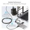StarTech.com USB-C kelių prievadų adapteris - 4K 60Hz HDMI su HDR - 3 prievadų USB šakotuvas - 100W Power Delivery perdavimas - Sertifikuotas Chromebook - Windows/macOS/iPadOS/Android™