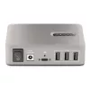 StarTech.com 10 prievadų USB-C šakotuvas - 8x USB-A / 2x USB-C - su maitinimu ir 65W adapteriu - USB 3.1 10Gbps - darbalaukiui / nešiojamam kompiuteriui su USB-IF sertifikuotu fiksuojamu kabeliu