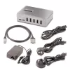 StarTech.com 10 prievadų USB-C šakotuvas - 8x USB-A / 2x USB-C - su maitinimu ir 65W adapteriu - USB 3.1 10Gbps - darbalaukiui / nešiojamam kompiuteriui su USB-IF sertifikuotu fiksuojamu kabeliu