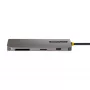 StarTech.com USB-C kelių prievadų adapteris 4K 60Hz HDMI, 3x USB-A 5Gbps, 100W PD, GbE, SD/MicroSD, 30 cm laidas, kelioninis dokas