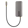 StarTech.com USB-C kelių prievadų adapteris 4K 60Hz HDMI, 3x USB-A 5Gbps, 100W PD, GbE, SD/MicroSD, 30 cm laidas, kelioninis dokas