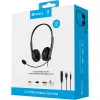 Sandberg 2in1 Office Headset Jack+USB, laidinės ausinės biurui, 20–20000 Hz, 110 g, juodos