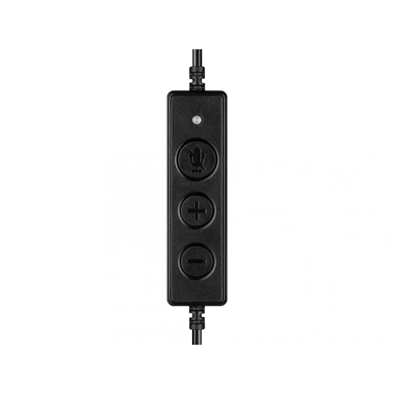 Sandberg USB+RJ9/11 Headset Pro Stereo laidinis ausinių komplektas biurui ir skambučių centrams, 20–7000 Hz, juodas