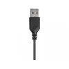 Sandberg USB+RJ9/11 Headset Pro Stereo laidinis ausinių komplektas biurui ir skambučių centrams, 20–7000 Hz, juodas