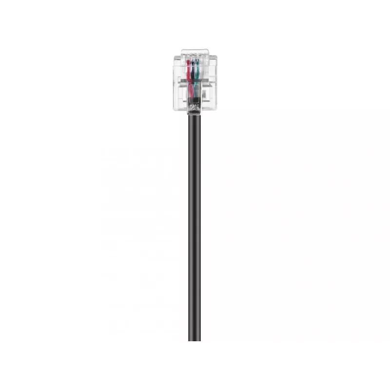 Sandberg USB+RJ9/11 Headset Pro Stereo laidinis ausinių komplektas biurui ir skambučių centrams, 20–7000 Hz, juodas