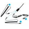 Sandberg USB+RJ9/11 Headset Pro Stereo laidinis ausinių komplektas biurui ir skambučių centrams, 20–7000 Hz, juodas