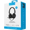 Sandberg Wireless Headset ANC FlexMic belaidės ausinės su mikrofono rankenėle, juodos
