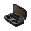 Sandberg belaidės ausinės + Powerbank, tikras belaidis stereo (TWS), 20 - 20000 Hz, skambučiams/muzikai, juodos