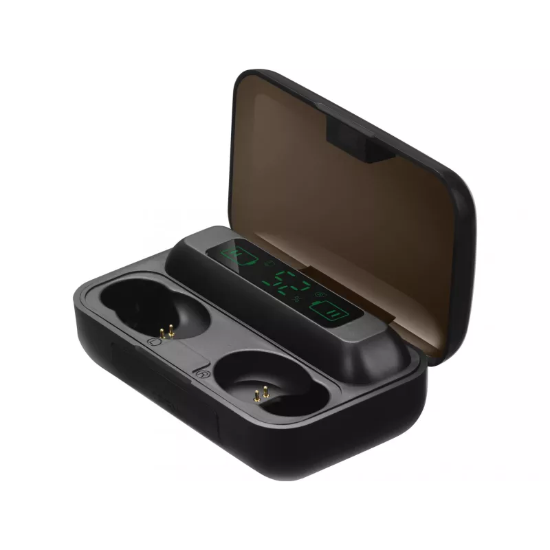 Sandberg belaidės ausinės + Powerbank, tikras belaidis stereo (TWS), 20 - 20000 Hz, skambučiams/muzikai, juodos