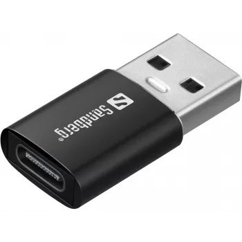 Sandberg Streamer USB segtuvinis mikrofonas, lavalier tipo, -38 dB, 50 - 18000 Hz, 16 bit, 48 kHz, 84 dB