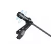 Sandberg Streamer USB segtuvinis mikrofonas, lavalier tipo, -38 dB, 50 - 18000 Hz, 16 bit, 48 kHz, 84 dB