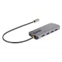 StarTech.com USB-C kelių prievadų adapteris, 4K 60Hz HDMI vaizdas, 3 prievadų 5Gbps USB centras, 100W maitinimo perdavimas, GbE, 30 cm laidas, mini kelioninis dokas