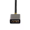 StarTech.com 1ft (30cm) HDMI į DisplayPort adapterio kabelis, aktyvus 4K 60Hz HDMI 2.0 į DP 1.2 keitiklis, HDR, USB maitinimas, HDMI šaltinis į DisplayPort monitorių nešiojamiesiems/stacionariems kompiuteriams