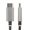 StarTech.com 6ft (2m) DisplayPort į HDMI adapterio laidas, 8K 60Hz, 4K 144Hz, HDR10, DP 1.4 į HDMI 2.1 aktyvus vaizdo keitiklis, DisplayPort staliniam kompiuteriui prie HDMI monitoriaus, M/M - DisplayPort į HDMI laidas