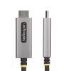 StarTech.com 6ft (2m) DisplayPort į HDMI adapterio laidas, 8K 60Hz, 4K 144Hz, HDR10, DP 1.4 į HDMI 2.1 aktyvus vaizdo keitiklis, DisplayPort staliniam kompiuteriui prie HDMI monitoriaus, M/M - DisplayPort į HDMI laidas