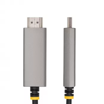 StarTech.com 6ft (2m) USB-C į HDMI adapterio laidas, 8K 60Hz, 4K 144Hz, HDR10, USB Type-C į HDMI 2.1 vaizdo keitiklio laidas, USB-C DP Alt Mode/USB4/Thunderbolt 3/4 suderinamas - USB-C nešiojamam kompiuteriui prie HDMI monitoriaus
