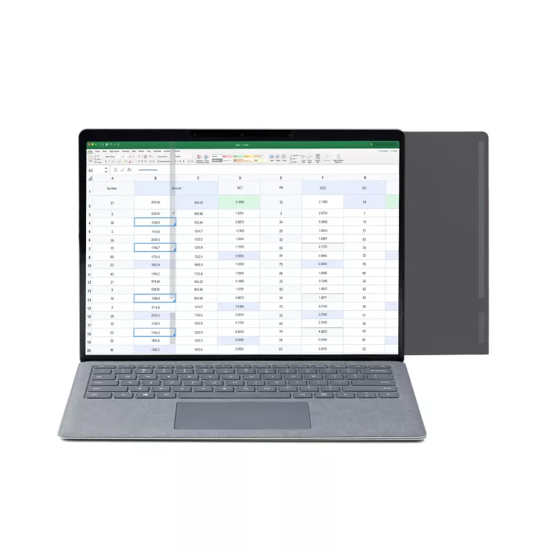 StarTech.com privatumo ekranas 13,5 col. Surface Laptop / Surface Book, apsauga nuo akinimo ir mėlynos šviesos, 51 % mėlynos šviesos mažinimas, matinis paviršius, +/- 30 laipsnių žiūrėjimo kampas