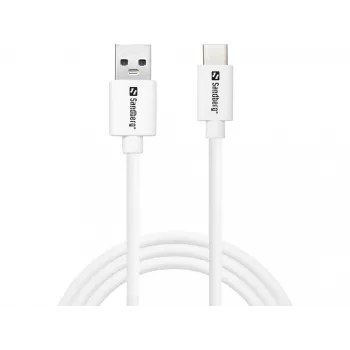 Sandberg USB-A į USB-C laidas 1 m, USB 3.2 Gen 1, baltas