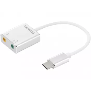 Sandberg USB-C į garso jungtį