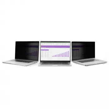 „StarTech.com“ privatumo ekrano apsauga, skirta 13 colių „MacBook Air M2/M3“, nuimama ir reversinė, antirefleksinė, magnetinė, su 51 % mėlynos šviesos mažinimu