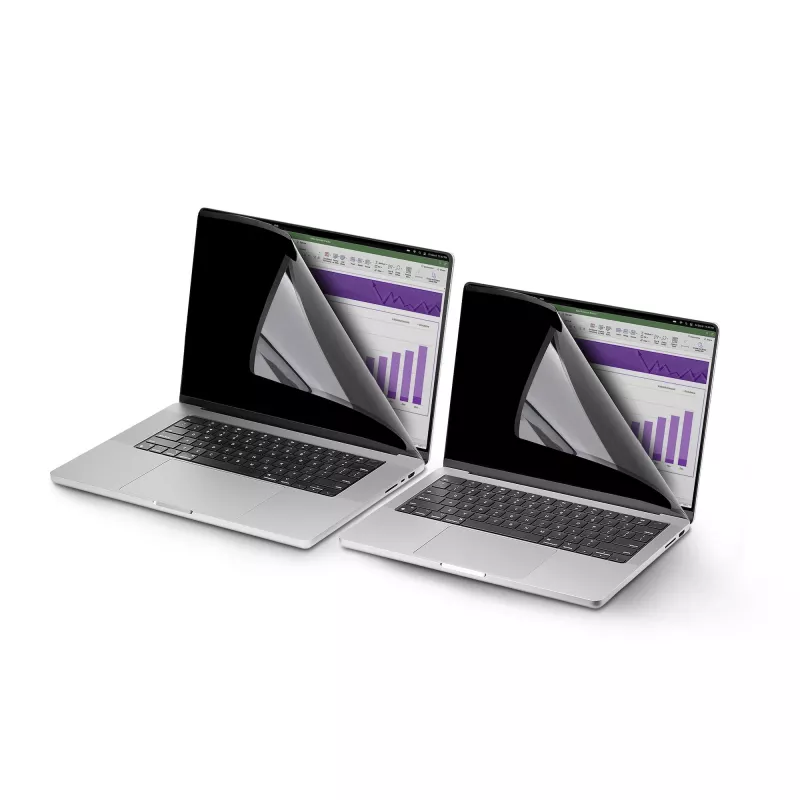 „StarTech.com“ privatumo ekrano apsauga, skirta 13 colių „MacBook Air M2/M3“, nuimama ir reversinė, antirefleksinė, magnetinė, su 51 % mėlynos šviesos mažinimu