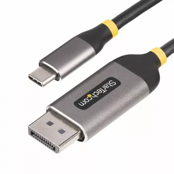 StarTech.com 10ft (3m) USB-C į DisplayPort adapterio laidas, 8K 60Hz, 4K 144Hz, HDR, USB Type-C į DP 1.4 vaizdo keitiklio laidas, suderinamas su USB4 / Thunderbolt 3/4