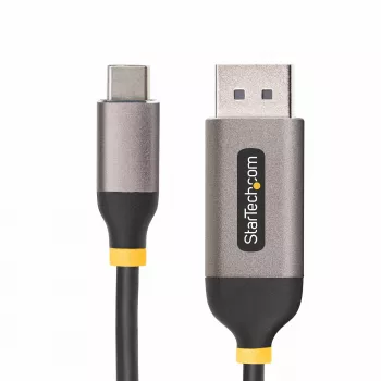 StarTech.com 10ft (3m) USB-C į DisplayPort adapterio laidas, 8K 60Hz, 4K 144Hz, HDR, USB Type-C į DP 1.4 vaizdo keitiklio laidas, suderinamas su USB4 / Thunderbolt 3/4