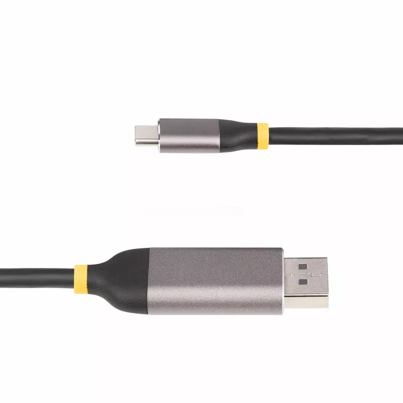 StarTech.com 10ft (3m) USB-C į DisplayPort adapterio laidas, 8K 60Hz, 4K 144Hz, HDR, USB Type-C į DP 1.4 vaizdo keitiklio laidas, suderinamas su USB4 / Thunderbolt 3/4
