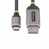 StarTech.com 10ft (3m) USB-C į DisplayPort adapterio laidas, 8K 60Hz, 4K 144Hz, HDR, USB Type-C į DP 1.4 vaizdo keitiklio laidas, suderinamas su USB4 / Thunderbolt 3/4