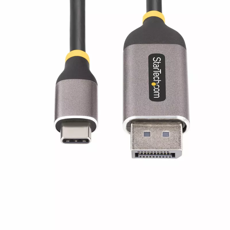 StarTech.com 10ft (3m) USB-C į DisplayPort adapterio laidas, 8K 60Hz, 4K 144Hz, HDR, USB Type-C į DP 1.4 vaizdo keitiklio laidas, suderinamas su USB4 / Thunderbolt 3/4