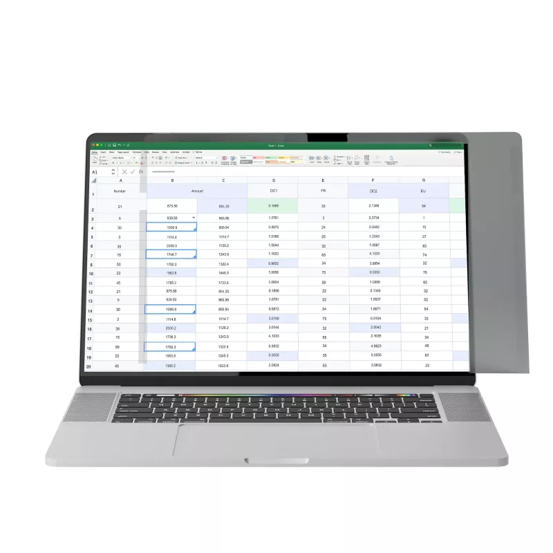 StarTech.com privatumo ekrano apsauga, skirta 14 colių MacBook Pro 2021/2023, antirefleksinis filtras su 51 % mėlynos šviesos redukcija, ±30° žiūrėjimo kampas, reversinė matinė/blizgi pusė
