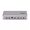 StarTech.com USB4 dokų stotelė dviem monitoriams, dviguba 4K 120Hz arba viena 8K 60Hz HDMI, 100W nešiojamojo kompiuterio įkrovimas, 2,5GbE, USB-C kelių monitorių dokas, be tvarkyklių