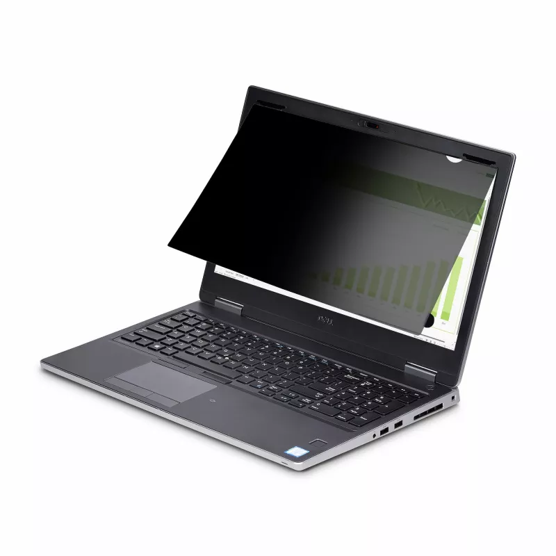 StarTech.com 15.6 col. 16:9 atlenkiamas privatumo ekranas su lietimu, antirefleksinis mėlynos šviesos filtras, nešiojamojo kompiuterio monitoriaus ekrano apsauga, +/- 30 laipsnių žiūrėjimo kampas
