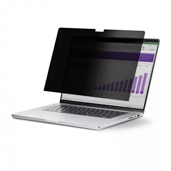 StarTech.com privatumo ekrano apsauga, skirta 15 colių MacBook Air 2023, nuimamas ir reversinis antirefleksinis filtras, magnetinis ekrano apsauginis su 51% mėlynos šviesos mažinimu