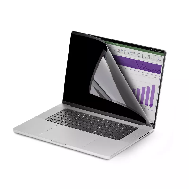 StarTech.com privatumo ekrano apsauga, skirta 16 colių MacBook Pro 21/23, nuimamas ir reversinis, antirefleksinis, magnetinis, su 51 % mėlynos šviesos mažinimu