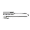 StarTech.com USB-C kelių prievadų adapteris su USB-C į USB-A mova, dvigubas HDMI (4K30Hz/1080p60Hz), 3x USB-A 5Gbps, mini kelioninis dokas, nešiojamojo kompiuterio dokavimo stotelė, 40 cm kabelis