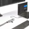 StarTech.com USB-C kelių prievadų adapteris su USB-C į USB-A mova, dvigubas HDMI (4K30Hz/1080p60Hz), 3x USB-A 5Gbps, mini kelioninis dokas, nešiojamojo kompiuterio dokavimo stotelė, 40 cm kabelis