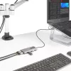 StarTech.com USB-C kelių prievadų adapteris su USB-C į USB-A mova, dvigubas HDMI (4K30Hz/1080p60Hz), 3x USB-A 5Gbps, mini kelioninis dokas, nešiojamojo kompiuterio dokavimo stotelė, 40 cm kabelis