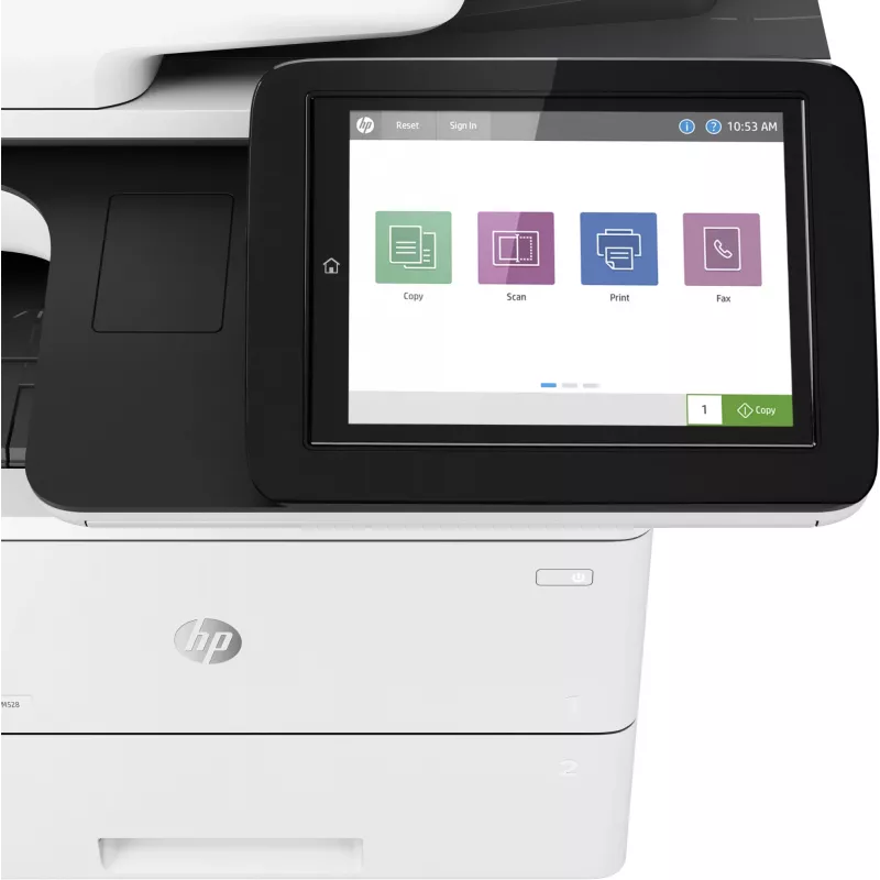 HP LaserJet Enterprise MFP M528dn, lazerinis, nespalvotas spausdinimas, 1200 x 1200 DPI, A4, tiesioginis spausdinimas, juoda, balta