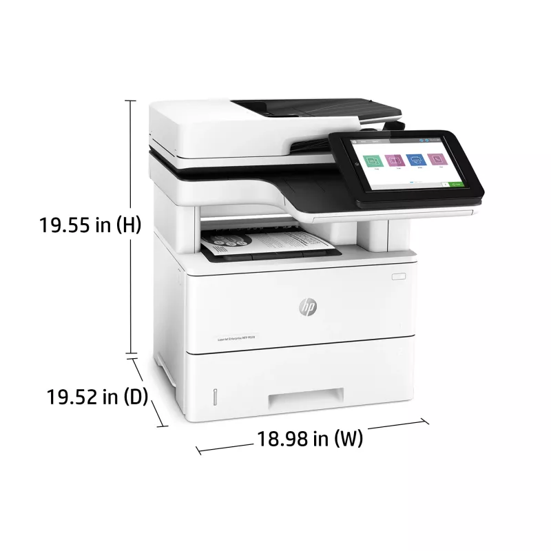 HP LaserJet Enterprise MFP M528dn, lazerinis, nespalvotas spausdinimas, 1200 x 1200 DPI, A4, tiesioginis spausdinimas, juoda, balta