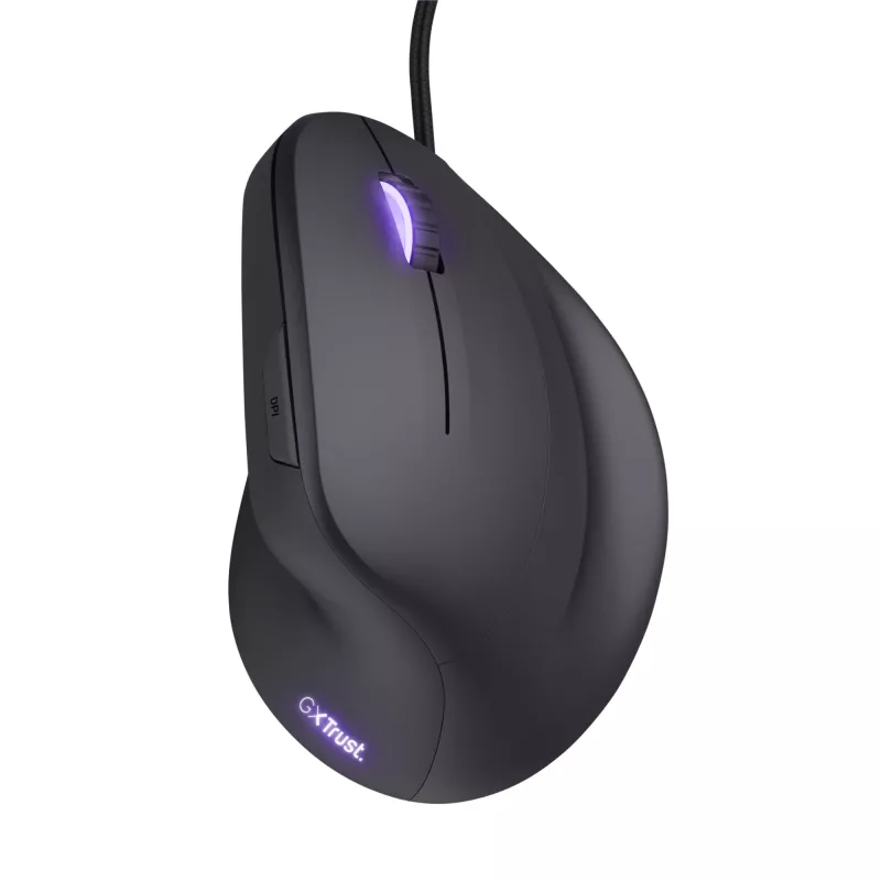 Trust GXT 144 Rexx vertikali žaidimų pelė, dešinei rankai, USB, optinė, 10000 DPI