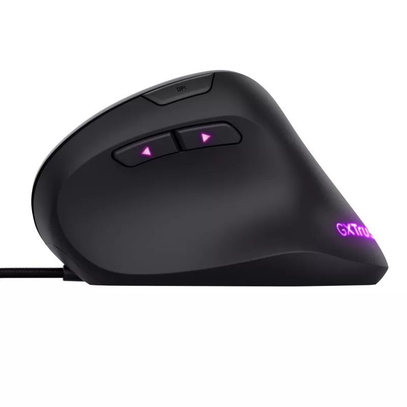 Trust GXT 144 Rexx vertikali žaidimų pelė, dešinei rankai, USB, optinė, 10000 DPI