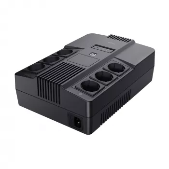 Trust Maxxon 23326 nepertraukiamo maitinimo šaltinis UPS 800 VA, 6 AC išėjimų, imituota sinusoidė