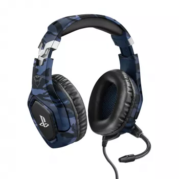 Trust GXT 488 Forze PS4 ausinės laidinės, lankelio, žaidimams, juodos, mėlynos