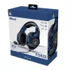 Trust GXT 488 Forze PS4 ausinės laidinės, lankelio, žaidimams, juodos, mėlynos