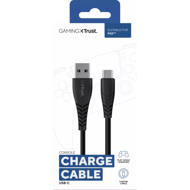 Trust GXT 226 Play&Charge laidas žaidimų valdikliui