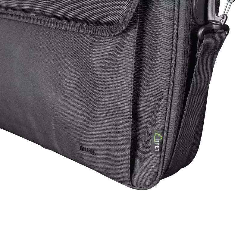 Trust Atlanta 40.6 cm (16 col.) portfelis juodas