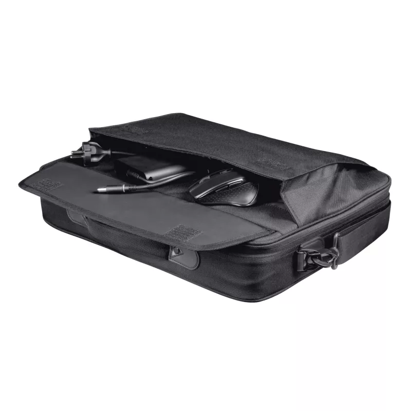 Trust Atlanta 40.6 cm (16 col.) portfelis juodas